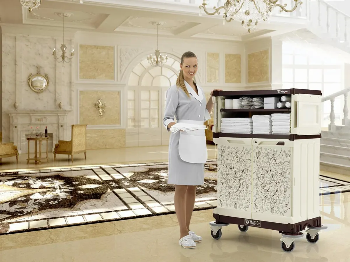 TTS — carrello di servizio per hotel